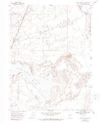 Snow Water Lake 1968 topographic map thumbnail