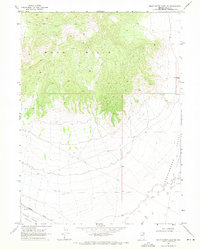 Snow Water Lake NE 1968 topographic map thumbnail