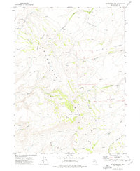 Snowstorm Mtn topographic map thumbnail