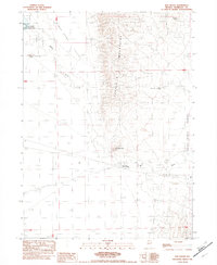 Sod House 1982 topographic map thumbnail