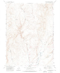 Soldier Meadow 1972 topographic map thumbnail