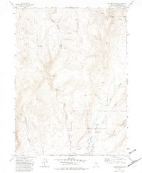 Soldier Meadow 1972 topographic map thumbnail