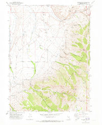 Soldier Peak 1970 topographic map thumbnail