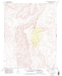 South of Delamar Lake 1969 topographic map thumbnail