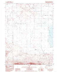 South of Fallon 1985 topographic map thumbnail