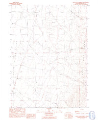 South of McDermitt 1991 topographic map preview