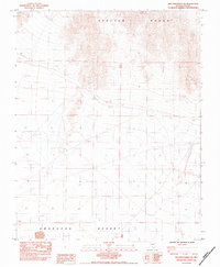 Specter Range SW 1984 topographic map preview