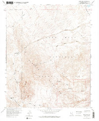 Spirit Mtn 1959 topographic map thumbnail