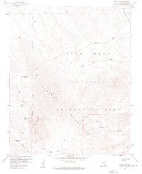 Spirit Mtn 1959 topographic map thumbnail