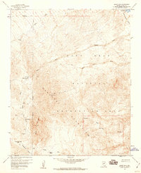 Spirit Mtn 1959 topographic map thumbnail