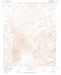 Spirit Mtn 1959 topographic map thumbnail
