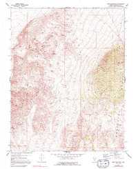 Split Mountain 1970 topographic map thumbnail