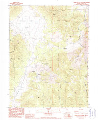 Spring Valley Summit 1990 topographic map thumbnail