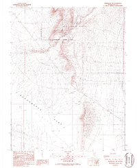 Springdale NW 1986 topographic map thumbnail