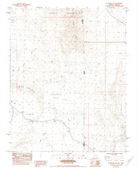St. Thomas Gap 1984 topographic map thumbnail