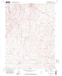 Stampede Ranch 1970 topographic map preview