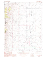 Star Creek Ranch 1987 topographic map thumbnail