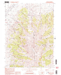 Star Peak 1987 topographic map thumbnail