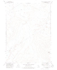 Star Valley Ridge SE 1973 topographic map thumbnail