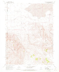 State Line Peak 1964 topographic map thumbnail