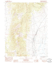 Steptoe Ranch 1982 topographic map thumbnail