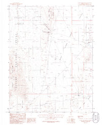 Stone Cabin Ranch 1986 topographic map thumbnail