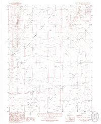 Stone Cabin Ranch NE 1986 topographic map thumbnail