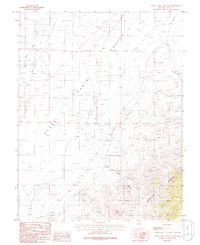 Stone Cabin Ranch SE 1986 topographic map thumbnail