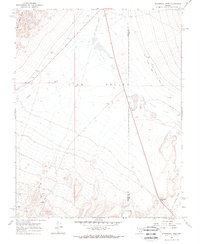 Stonewall Pass 1968 topographic map thumbnail