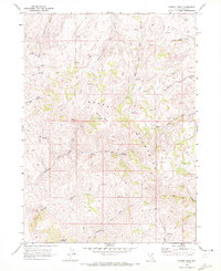 Stormy Peak 1968 topographic map thumbnail