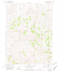 Stormy Peak 1968 topographic map thumbnail