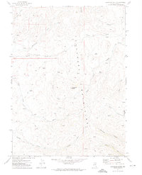 Sugarloaf Butte 1970 topographic map thumbnail