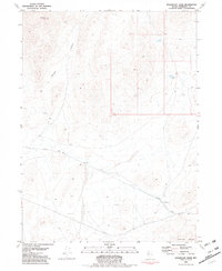 Sugarloaf Knob 1981 topographic map thumbnail