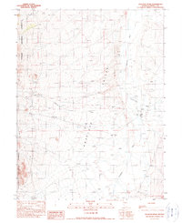 Sullivan Wash 1990 topographic map thumbnail
