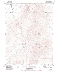 Sulphur 1981 topographic map thumbnail