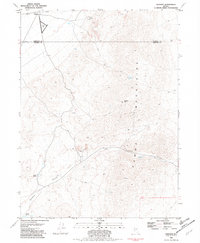 Sulphur 1981 topographic map thumbnail