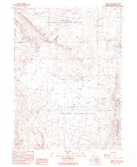 Summit Lake 1990 topographic map thumbnail