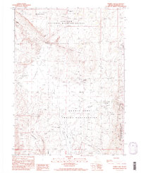 Summit Lake 1990 topographic map preview