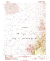 Sundown Reservoir topographic map thumbnail