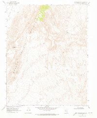 Sunflower Mtn 1969 topographic map thumbnail
