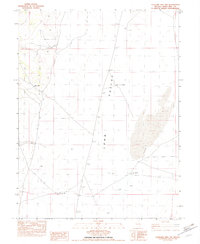 Sunshine Well NW 1982 topographic map thumbnail