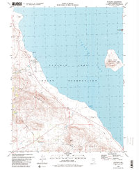 Sutcliffe 1980 topographic map thumbnail