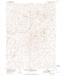 Swales Mountain 1958 topographic map thumbnail