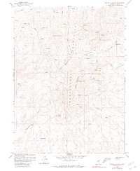 Swales Mountain 1958 topographic map thumbnail