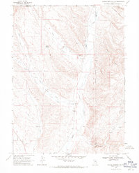Swales Mountain NW 1968 topographic map thumbnail
