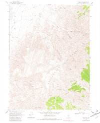 Table Mtn 1969 topographic map thumbnail
