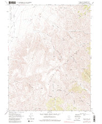 Table Mtn 1969 topographic map thumbnail