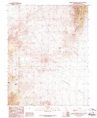 Tempiute Mountain South 1987 topographic map thumbnail