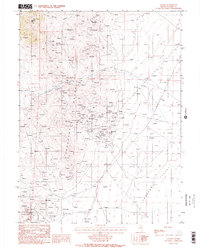 Tenabo 1985 topographic map thumbnail