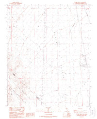 Tenmile Well 1989 topographic map thumbnail